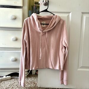 Billabong Pink Hooded Women's Sweater